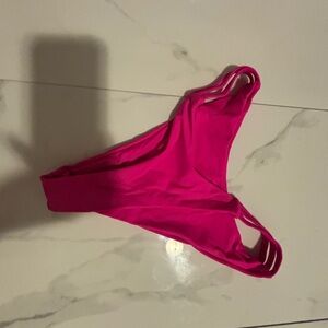 Vibrant Pink Bikini Bottom used size 2🤍